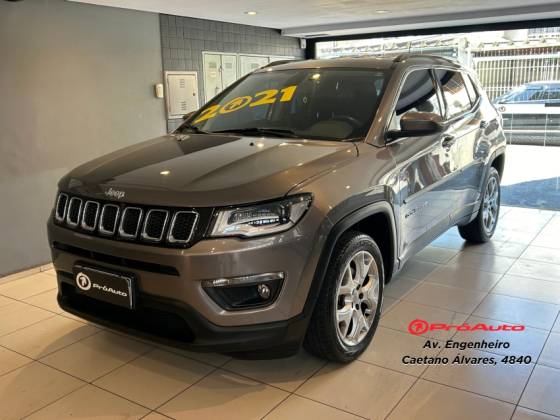 JEEP COMPASS 2.0 16V FLEX LONGITUDE AUTOMÁTICO JEEP COMPASS 2.0 16V FLEX LONGITUDE AUTOMÁTICO